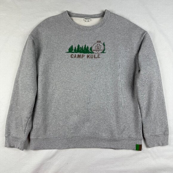 KULE The Camp Kule Gray Sweatshirt Size S - Picture 2 of 8